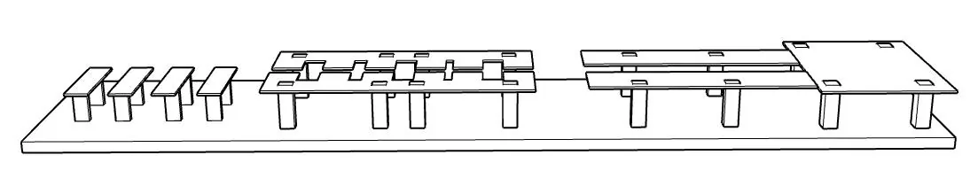The raised layer (drawn by the author)